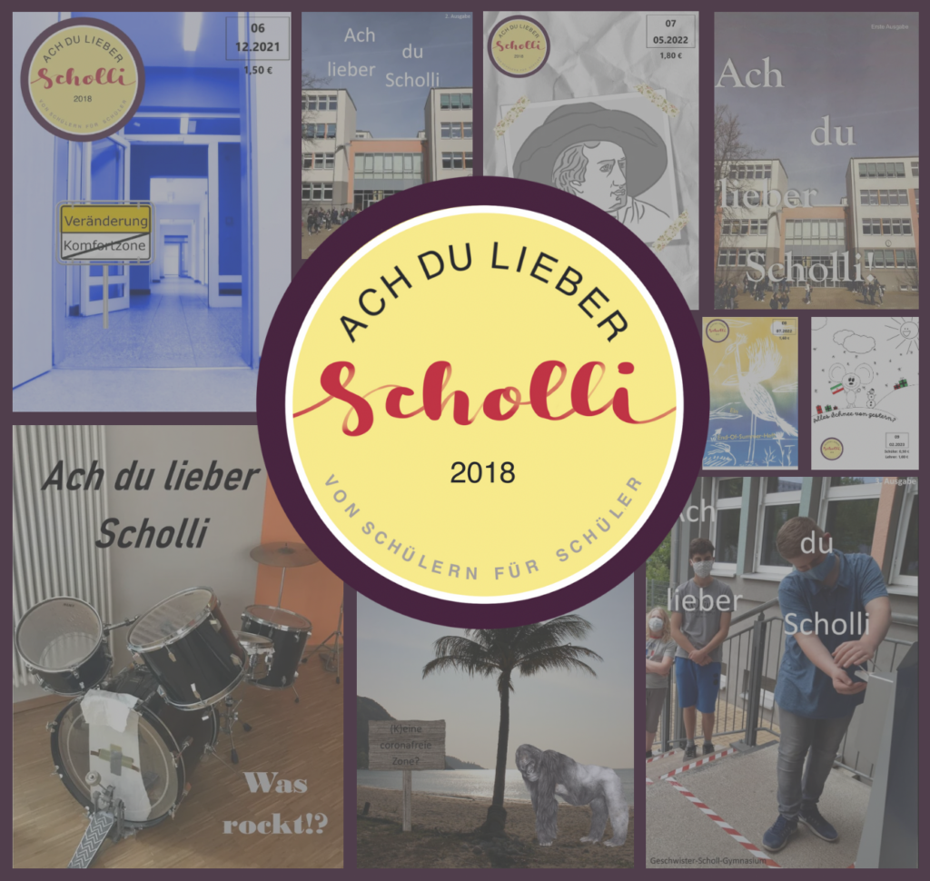 Ach du lieber Scholli – Schülerzeitung