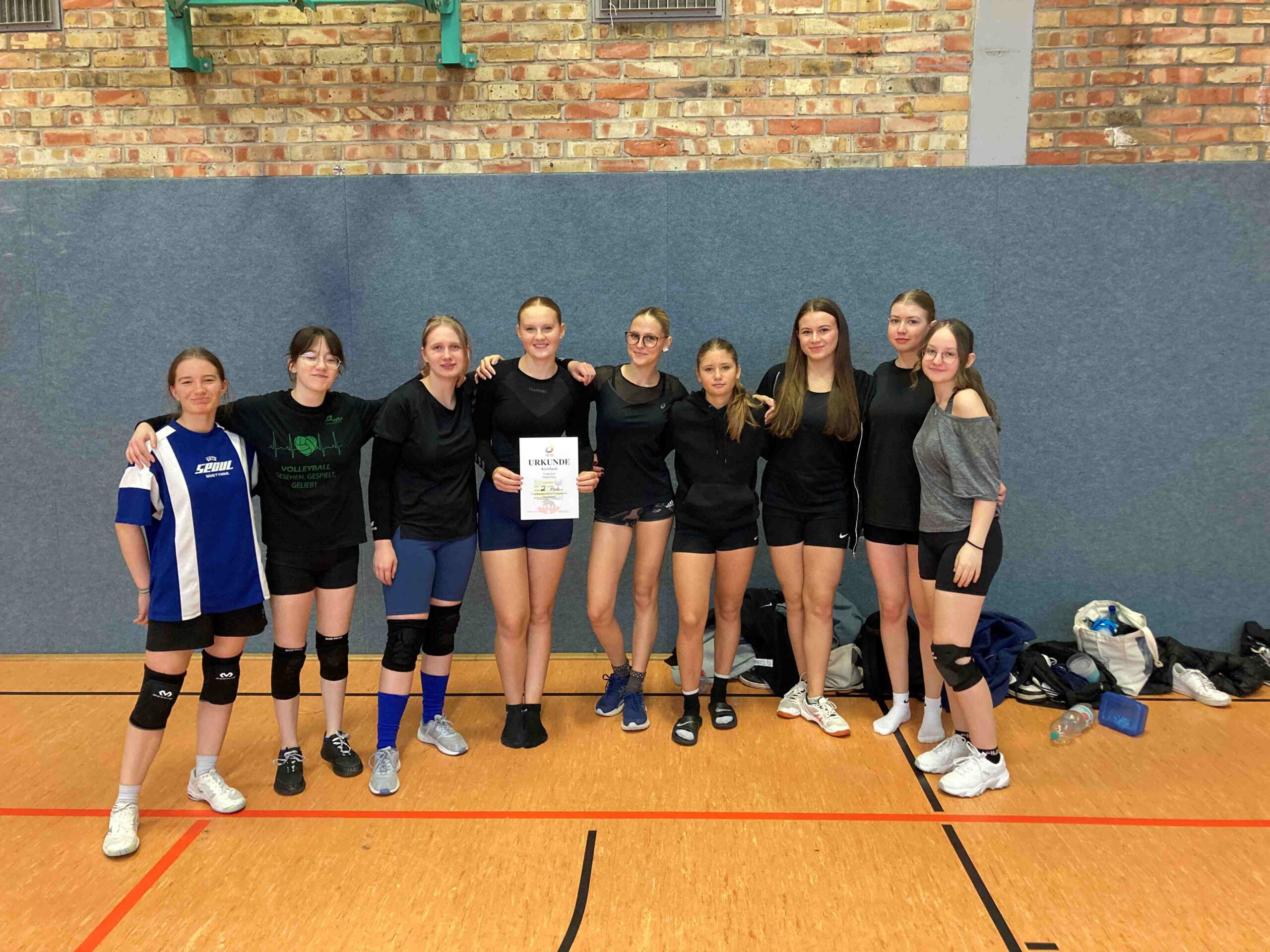 Schollaner Volleyballerinnen fahren zu Olympia!