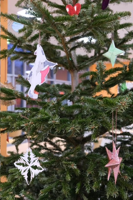 Kunstklasse eröffnet Weihnachten am Scholl