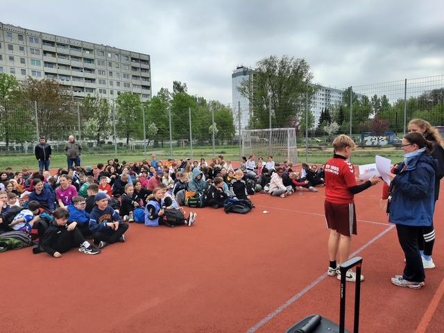 Sportfest und Spendenlauf