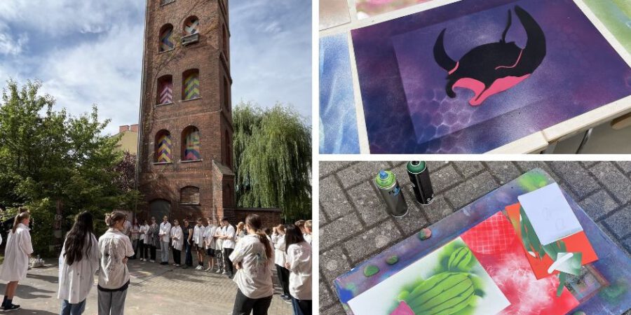 Graffiti – Workshop der Kunst-Klasse 9/1 Graffiti – Workshop der Kunst-Klasse 9/1