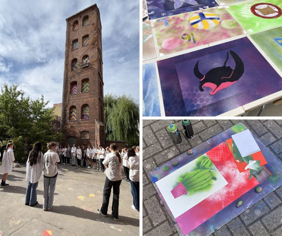 Graffiti – Workshop der Kunst-Klasse 9/1