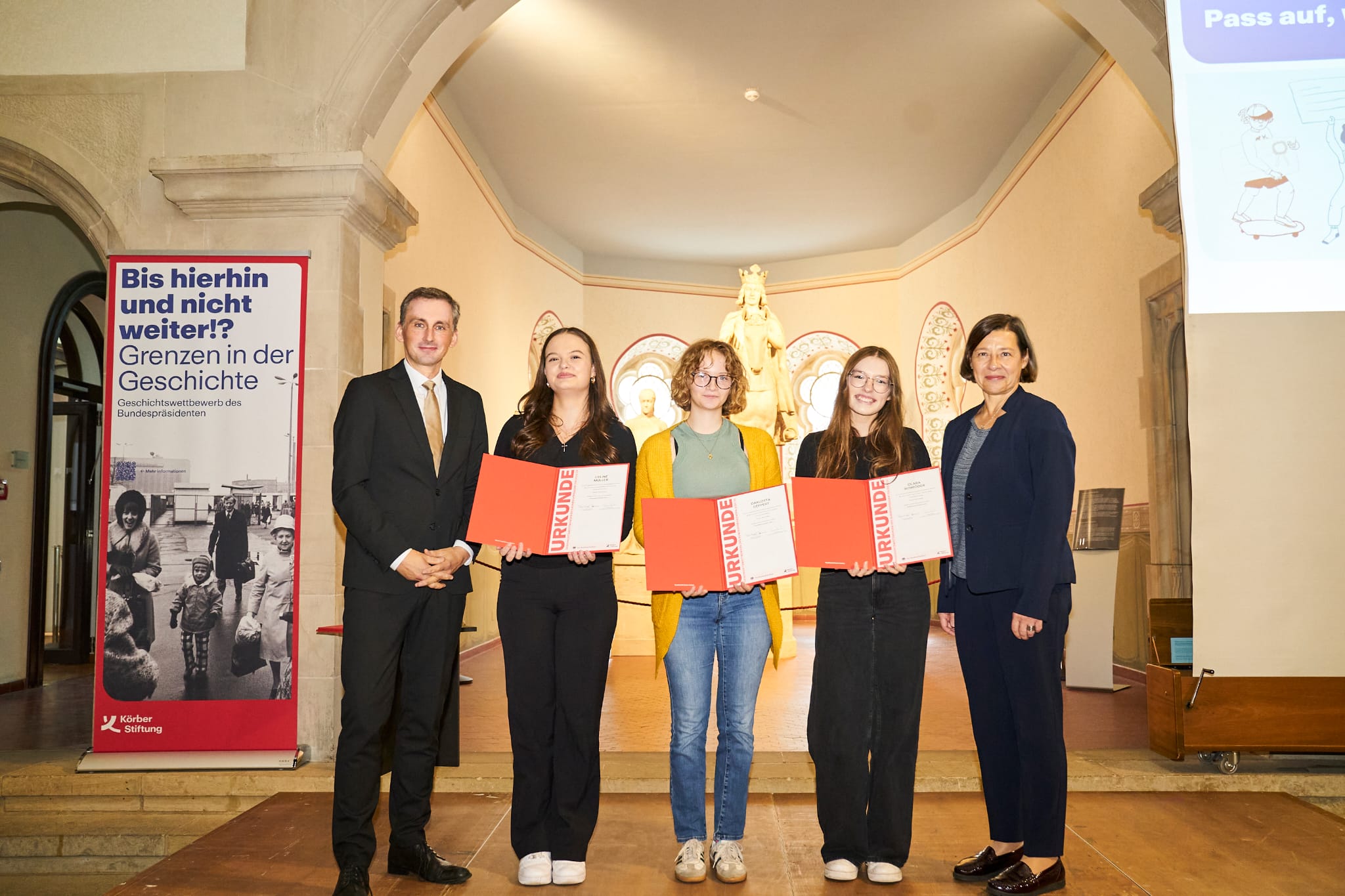 Förderpreis für Scholl-Projekt beim Geschichtswettbewerb des Bundespräsidenten der Körber-Stiftung