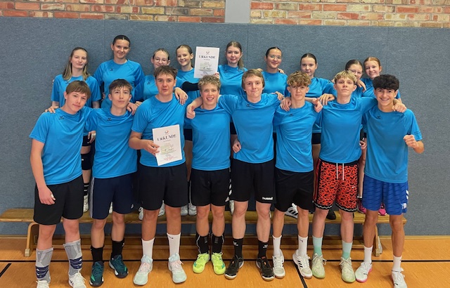 Grandioser Erfolg für Scholl-Volleyballteams bei „Jugend trainiert für Olympia“