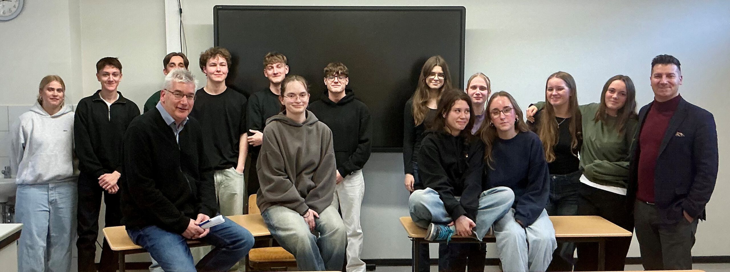 Journalismus hautnah: Volksstimme im Sozialkundeunterricht am Scholl