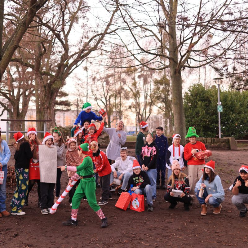 Weihnachtswichtel aus der Klasse 63