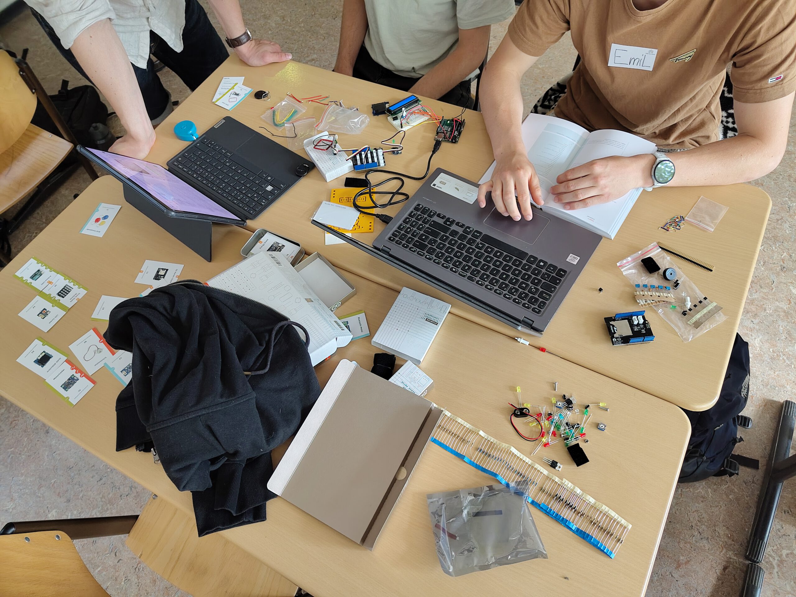 Hackdays am Geschwister-Scholl-Gymnasium: Drei Tage Tüfteln, Programmieren und Ideen umsetzen
