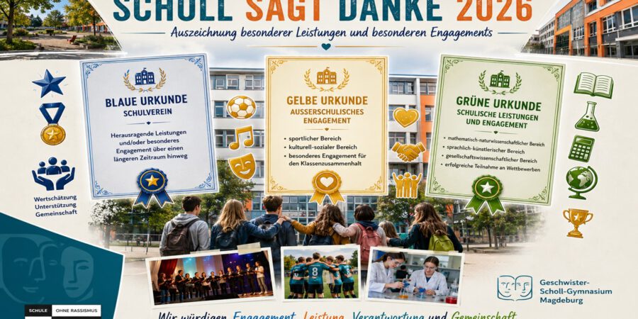Scholl sagt Danke 2026